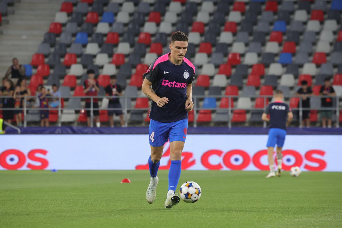 FCSB - Unirea Slobozia, imagini de la nivelul gazonului