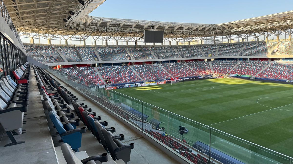 FCSB - Unirea Slobozia, imagini înaintea partidei din Ghencea