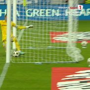 Golul lui Chițu, anulat în Craiova - Hermannstadt. FOTO: captură Prima Sport