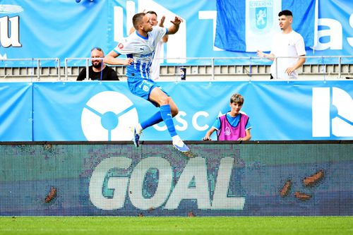 Oleksandr Romanchuk, gol în Univ. Craiova - Hermannstadt