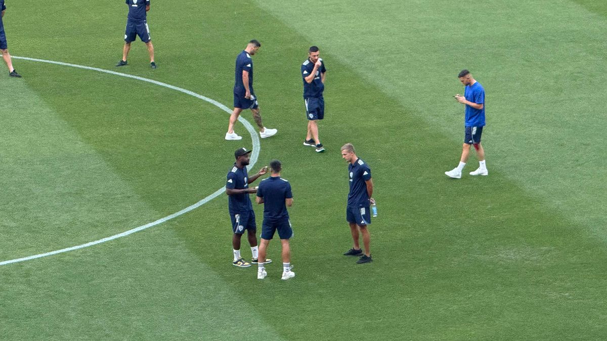 FCSB - Unirea Slobozia, imagini de la nivelul gazonului