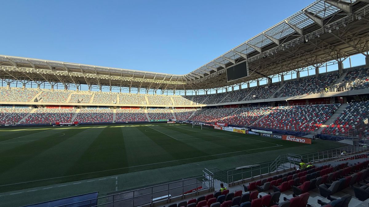 FCSB - Unirea Slobozia, imagini înaintea partidei din Ghencea