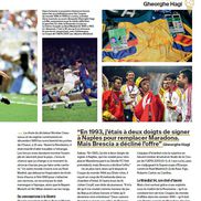 Gică Hagi, în paginile speciale dedicate de revista franceză / Foto: France Football