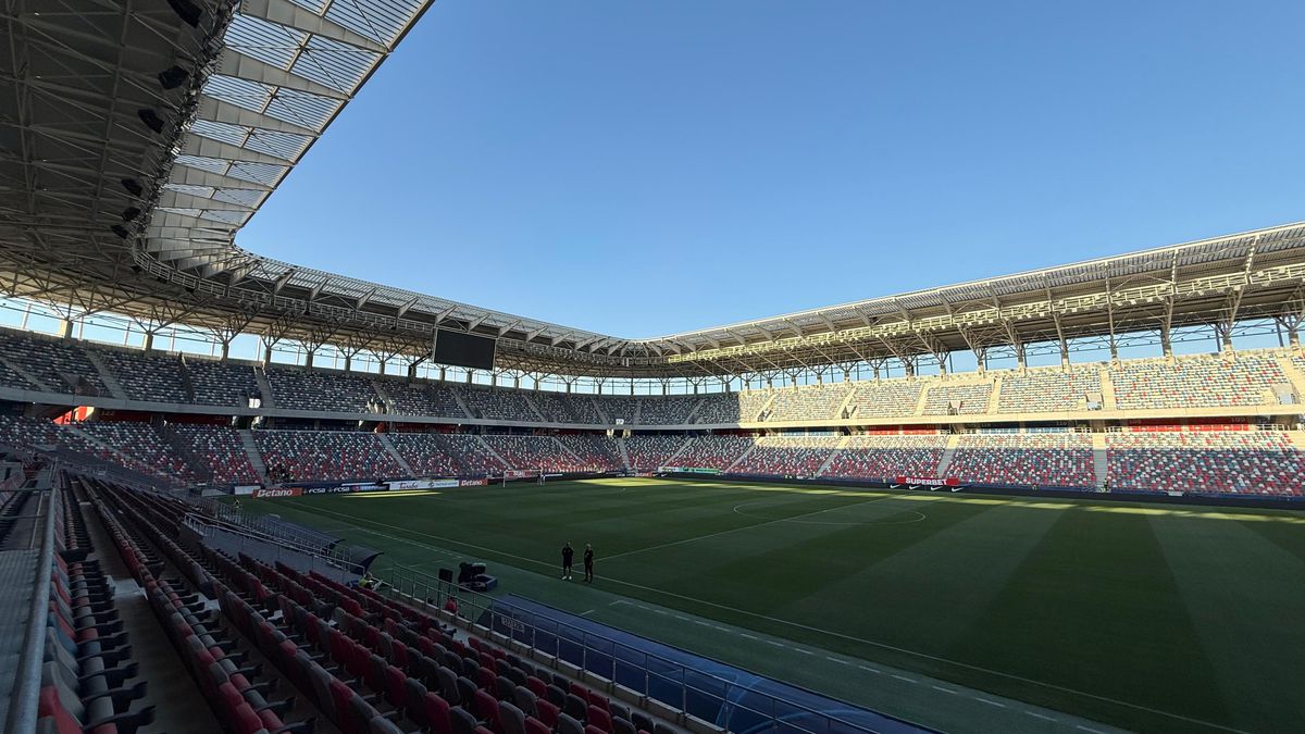 FCSB - Unirea Slobozia, imagini înaintea partidei din Ghencea