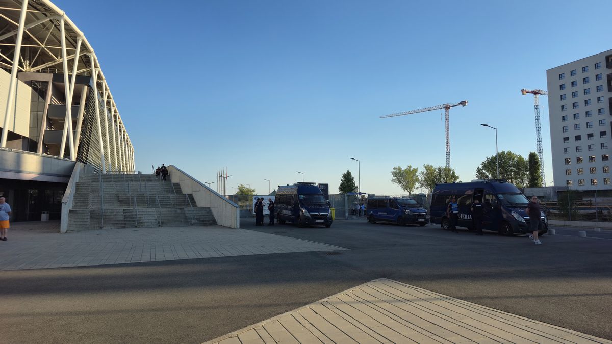 FCSB - Unirea Slobozia, imagini înaintea partidei din Ghencea