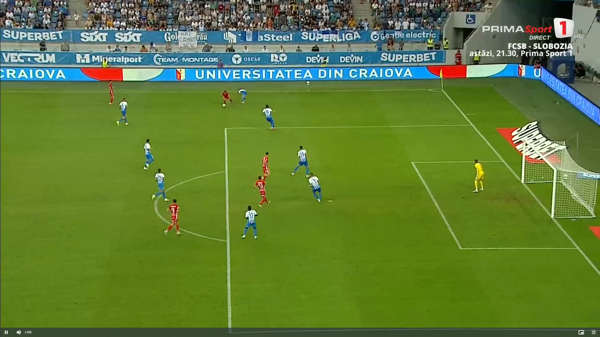 De ce nu a intervenit VAR în faza cu scandal de la Universitatea Craiova - Hermannstadt