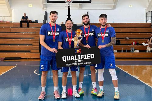 CSU Neptun, campioana României la baschet masculin 3x3/Foto: Facebook (Federația Română de Baschet)