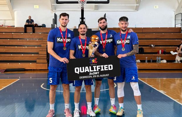 CSU Neptun este campioana României la baschet masculin 3x3, după o finală cu CSU ASE București