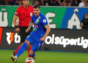 Valentin Mihăilă nu joacă nici în Turcia! A prins 11 minute și a atins mingea de 6 ori în duelul cu echipa lui Umit Akdag, integralist