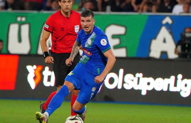 Valentin Mihăilă nu joacă nici în Turcia! A prins 11 minute și a atins mingea de 6 ori în duelul cu echipa lui Umit Akdag, integralist