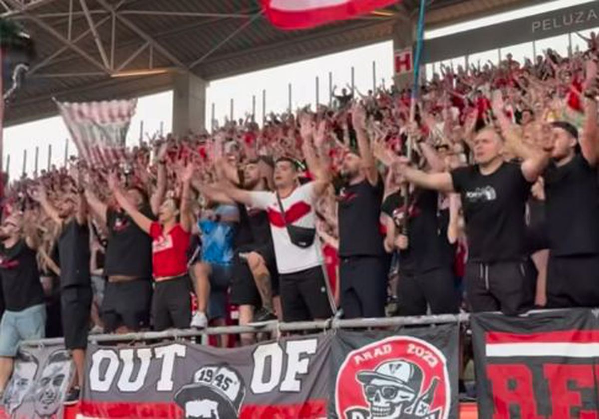 Imagini spectaculoase din Superligă: „Cine e pe primul loc? UTA e!”