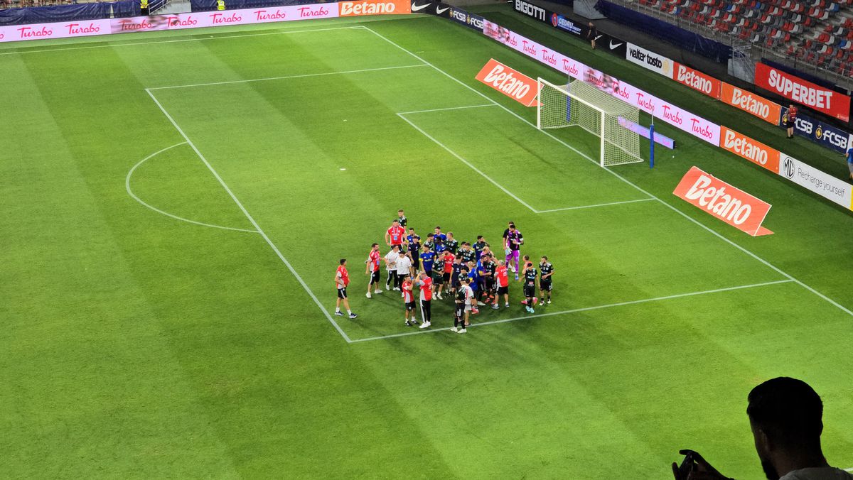 Ce s-a întâmplat pe gazon după FCSB - Slobozia