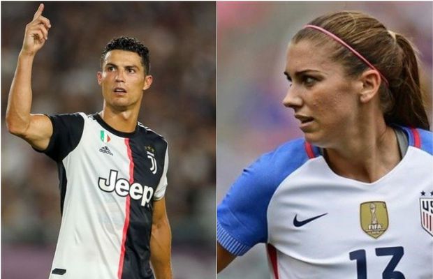 Alex Morgan iese la atac: „Ronaldo e cel mai bun din lume ca fotbalist, dar nu şi ca om. Banii au învins probele”