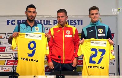 LIGA 2 // VIDEO Hamza Younes a revenit la Petrolul Ploiești! El și Gabriel Deac au fost prezentați oficial