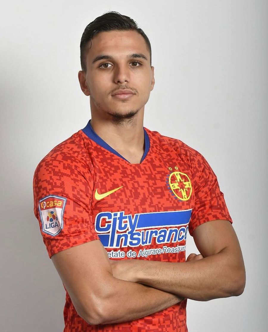 Cristi Manea în tricoul lui FCSB