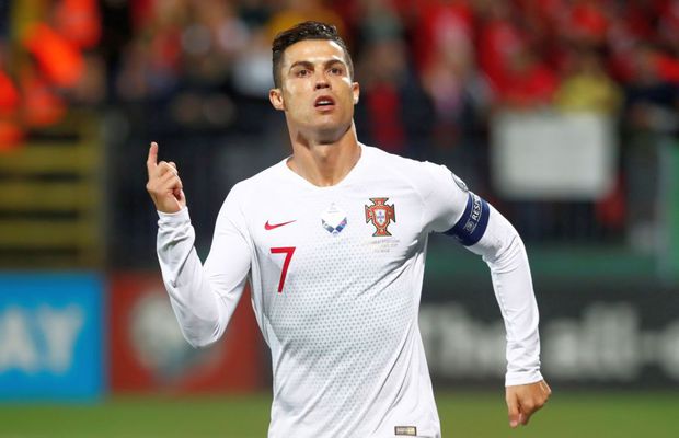 VIDEO Cristiano Ronaldo e de neoprit! Devine cel mai bun marcator în preliminariile Europene, după PATRU GOLURI cu Lituania
