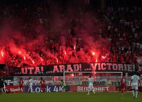 Gest superb al fanilor arădeni pentru jucătorii lui Laszlo Balint după eșecul cu FCSB: „Pentru noi UTA a câștigat!”
