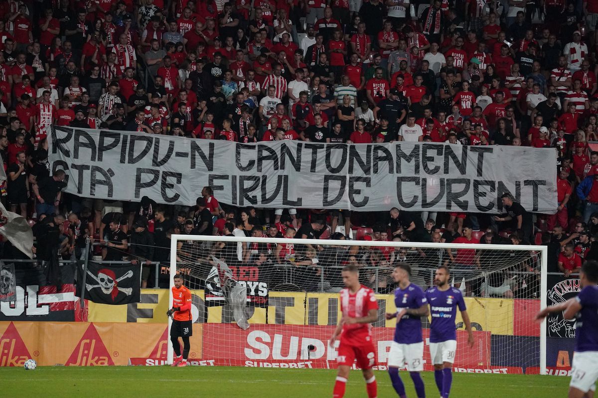 UTA riscă să joace cu porțile închise » Mesaje rasiste la meciul cu Rapid