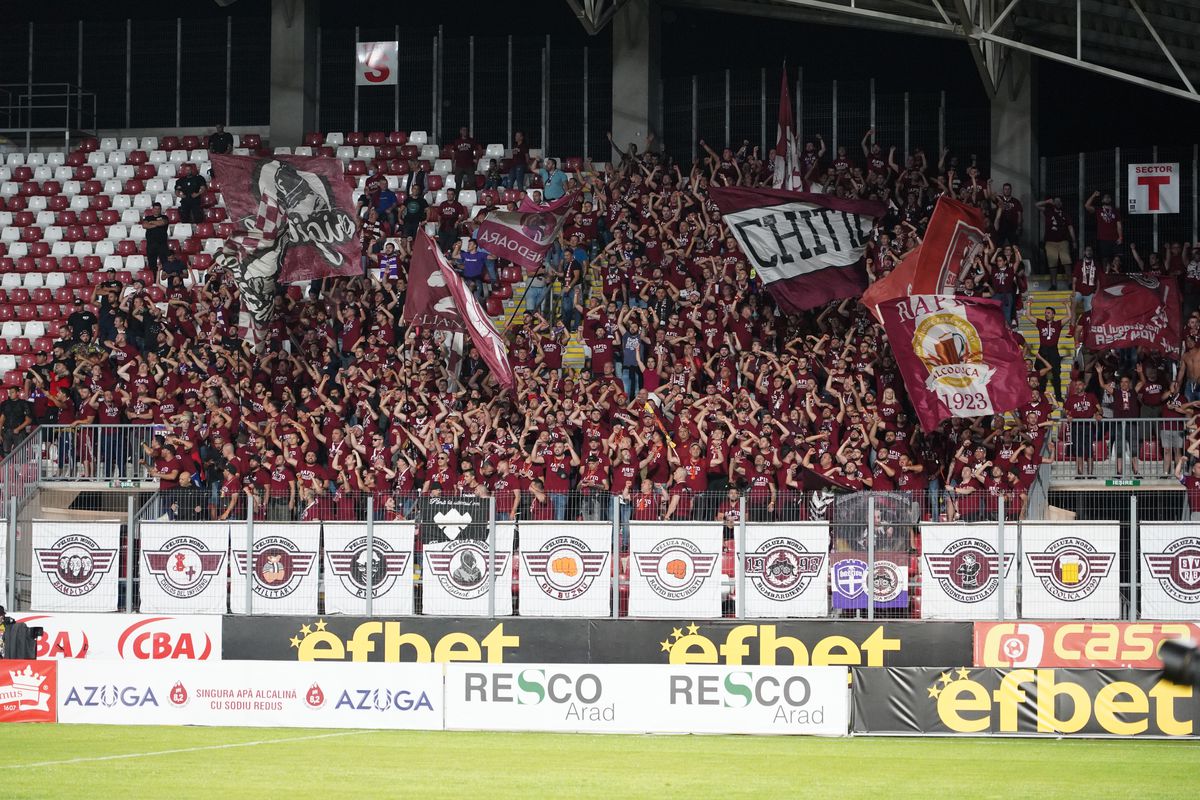 UTA - Rapid 2-2 » Egal electrizant la Arad! Clasamentul actualizat