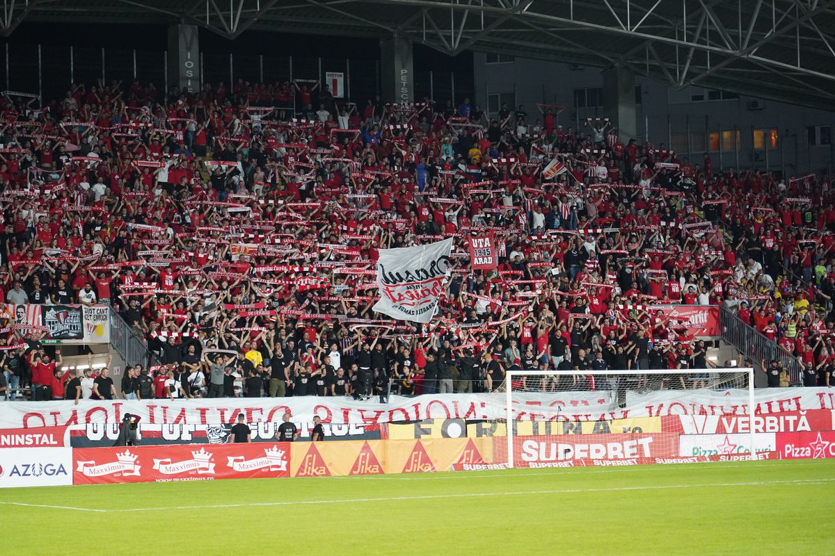 UTA - Rapid 2-2 » Egal electrizant la Arad! Clasamentul actualizat