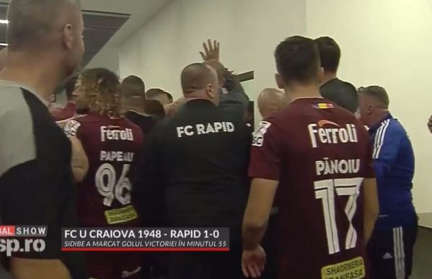 Horațiu Moldovan, despre haosul de pe tunel: „Ca la Petroșani, pe Valea Jiului! Să ne bată pe teren, nu la vestiare”