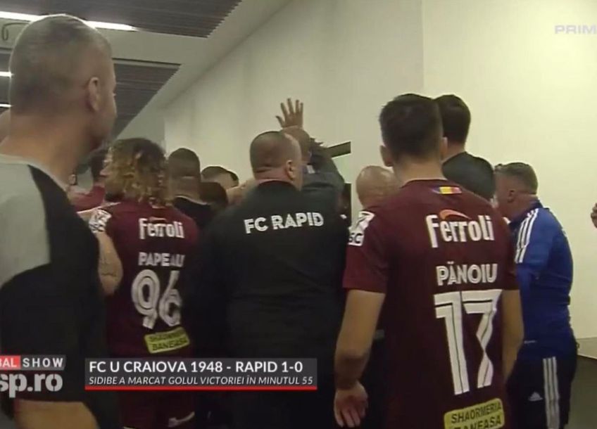 FCU Craiova a câștigat meciul contra Rapidului, scor 1-0. Horațiu Moldovan, portarul giuleștenilor, a oferit detalii despre încăierarea de la vestiare.