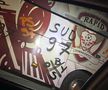 Ultrașii celor de la FCU Craiova au vandalizat autocarul Rapidului, înaintea meciului direct dintre cele două echipe.