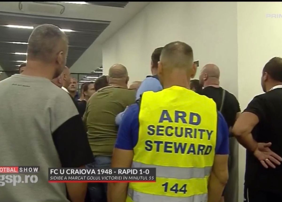 Scandal pe tunel, la vestiar, după FCU Craiova - Rapid