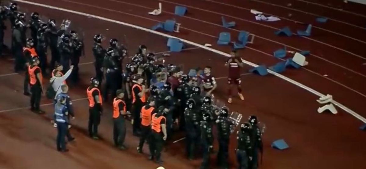 Săpunaru, scandal la finalul meciului FCU Craiova - Rapid