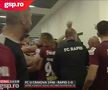 Scandal pe tunel, la vestiar, după FCU Craiova - Rapid