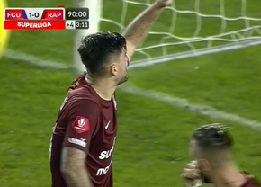 Momente incredibile la finalul meciului FCU Craiova - Rapid! Săpunaru, scandal cu jandarmii și bătaie pe tunel