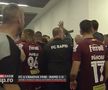 Scandal pe tunel, la vestiar, după FCU Craiova - Rapid