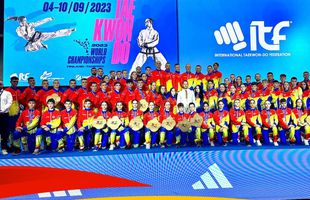 România e noua campioană mondială la Taekwon-do ITF: „Cel mai valoros rezultat din istoria noastră!”