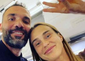 Alexandru Țiriac s-a fotografiat alături de Aryna Sabalenka după finala US Open » Mesaj pentru noul lider WTA