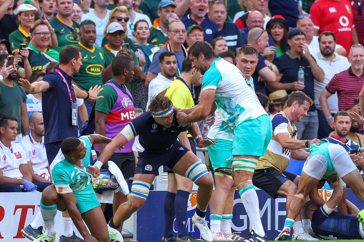 Africa de Sud a învins Scoția, la debutul campioanei en titre la Cupa Mondială » S-au împărțit pumni pe „Stade Velodrome”!