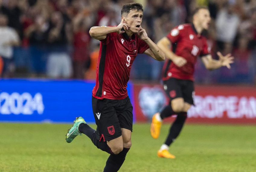 Jasir Asani (28 de ani), atacantul lui Gwangju, a deschis scorul în partida Albania - Polonia (1-0 la pauză) cu un eurogol.