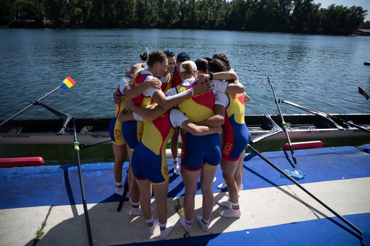 Două medalii de AUR pentru România la Campionatele Mondiale de Canotaj! Alte două echipaje au obținut calificarea la Jocurile Olimpice