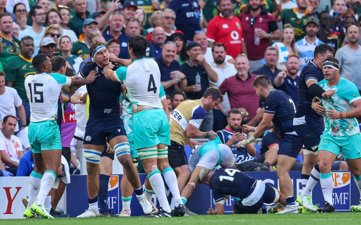 Africa de Sud a învins Scoția, la debutul campioanei en titre la Cupa Mondială » S-au împărțit pumni pe „Stade Velodrome”!