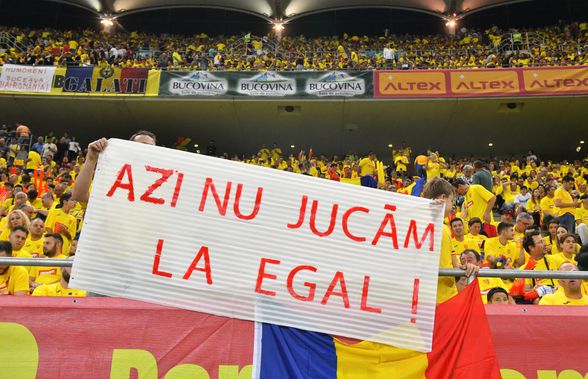 Prima reacție din partea FRF după huiduielile fanilor: „Lumea nu vine la stadion să vadă tango”