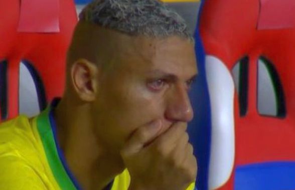 Momente emoționante în Brazilia - Bolivia » Richarlison a plâns după ce a fost schimbat
