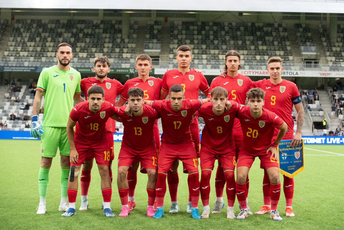 Pan-KO! România U21 pierde primul loc în preliminariile Euro 2025! Eșec usturător în Finlanda