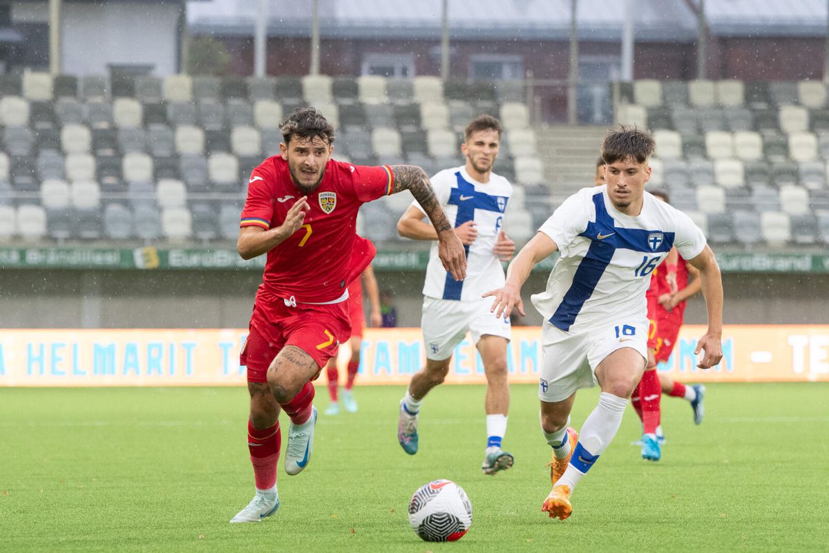 Pan-KO! România U21 pierde primul loc în preliminariile Euro 2025! Eșec usturător în Finlanda