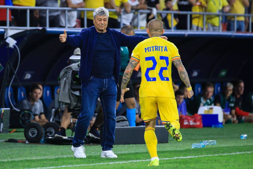 Golul semnat de rezerva Alexandru Mitriță în prelungiri l-a eliberat pe Mircea Lucescu de emoții și ne-a adus triumful cu Lituania (3-1) / Foto: Imago