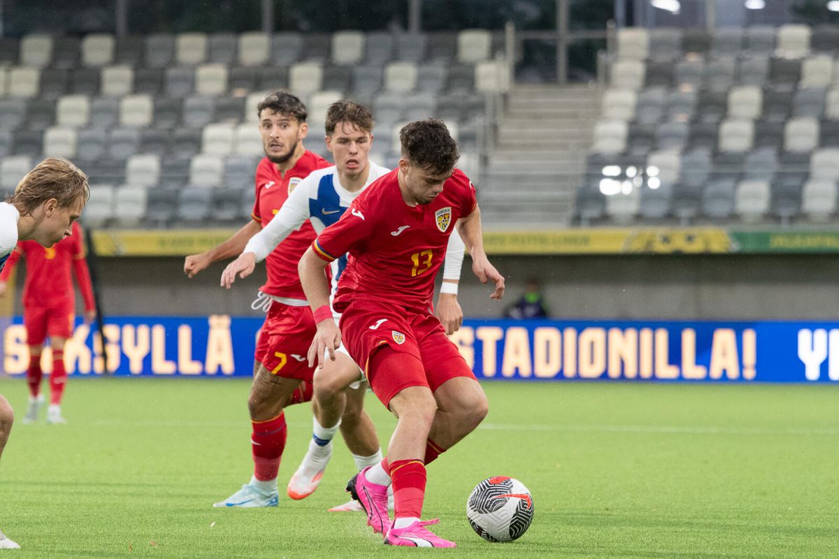 Pan-KO! România U21 pierde primul loc în preliminariile Euro 2025! Eșec usturător în Finlanda