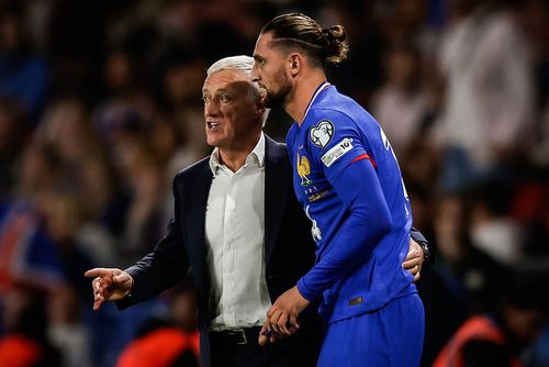 Selecționerul Didier Deschamps i-a oferit a 55-a partidă la național Franței în victoria cu Islanda (2-1) / Foto: Imago