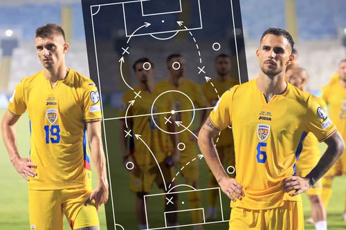 Analiza tactică a meciului Cipru - România 2-2. Fotomontaj: Diana Vasilescu, GSP