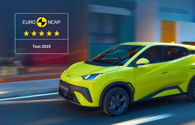 BYD DOLPHIN SURF obține punctajul maxim la testele de siguranță Euro NCAP