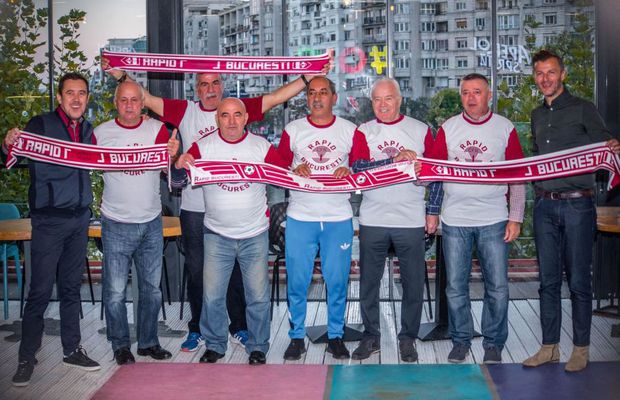 RAPID - PETROLUL // VIDEO Legendele Rapidului îi motivează pe jucătorii lui Daniel Pancu: „Noi am putut. Acum e rândul vostru”