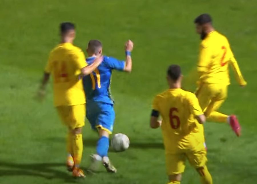 Jucătorul lui Mircea Lucescu la Dinamo Kiev recunoaște că a simulat contra României U21: „Cazi, nu există VAR și e penalty. Un truc parte din fotbal”