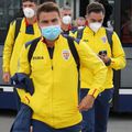 Adrian Mutu, 41 de ani, selecționerul României U21, și-a încurajat jucătorii după înfrângerea cu Ucraina U21, scor 0-1, din preliminariile Campionatului European 2021.